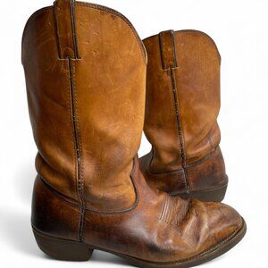 Durango Leather Rambler Vintage Western Biker Cowboy Boots Men's 12 D